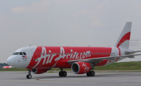 AirAsia Berhad Airbus A320-216 reg 9M-AQB in KL, Malaysia