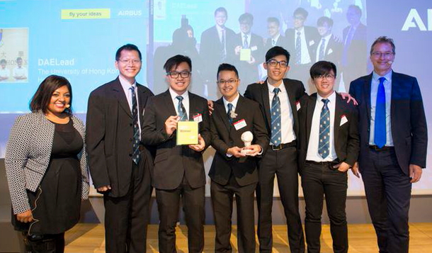 Team From Hong Kong University Wins Airbus Fly Your Ideas 2017 Competition